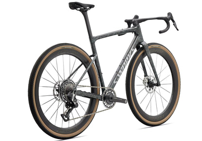 2027 Specialized S-Works Crux 5 Unisex Gravel Bike SRAM Red XPLR, Fjord Silver image 3