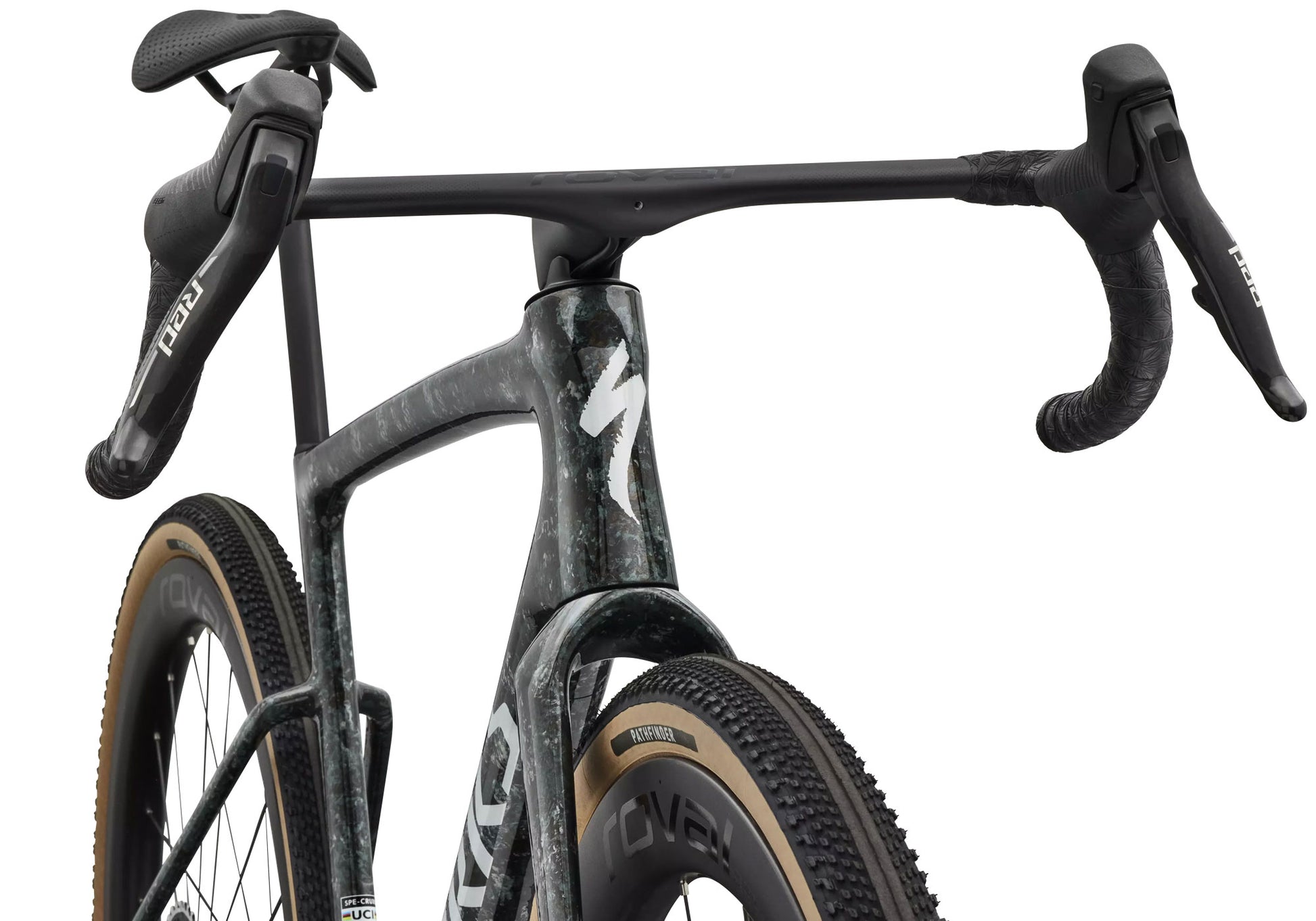 2027 Specialized S-Works Crux 5 Unisex Gravel Bike SRAM Red XPLR, Fjord Silver image 5