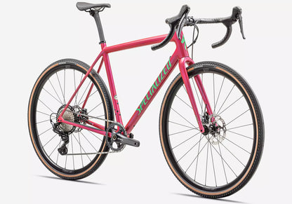 2024 Specialized Crux Comp, Gloss Vivid Pink/Electric Green