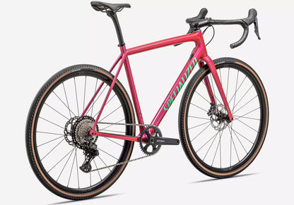 2024 Specialized Crux Comp, Gloss Vivid Pink/Electric Green