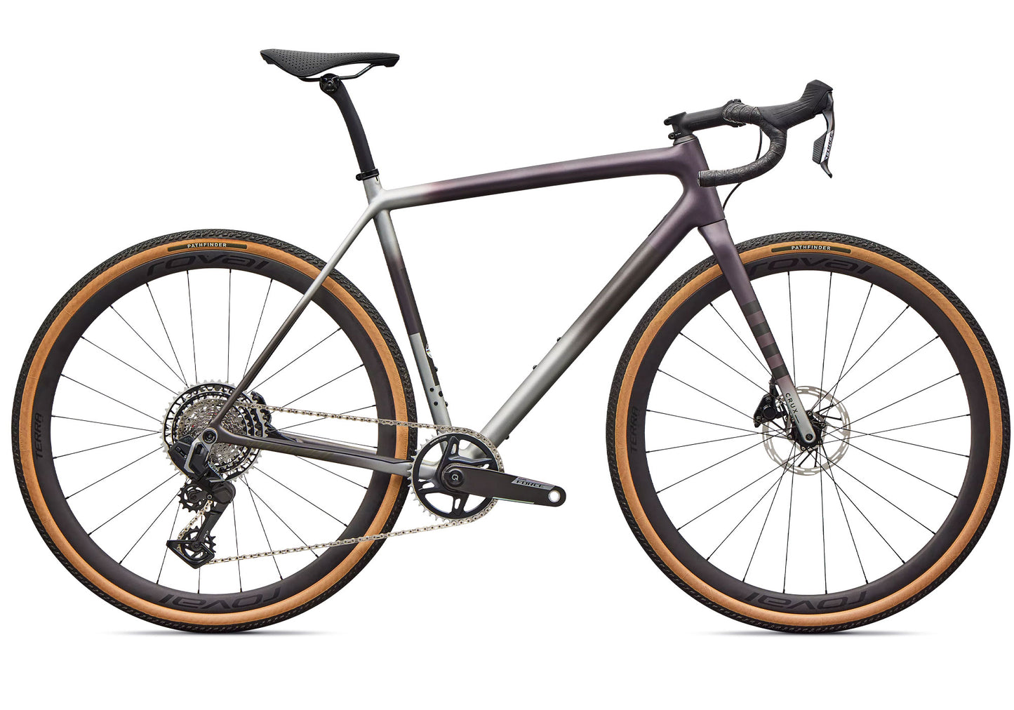 2026 Specialized Crux Pro SRAM Force XPLR AXS, Nebula Metallic image 2