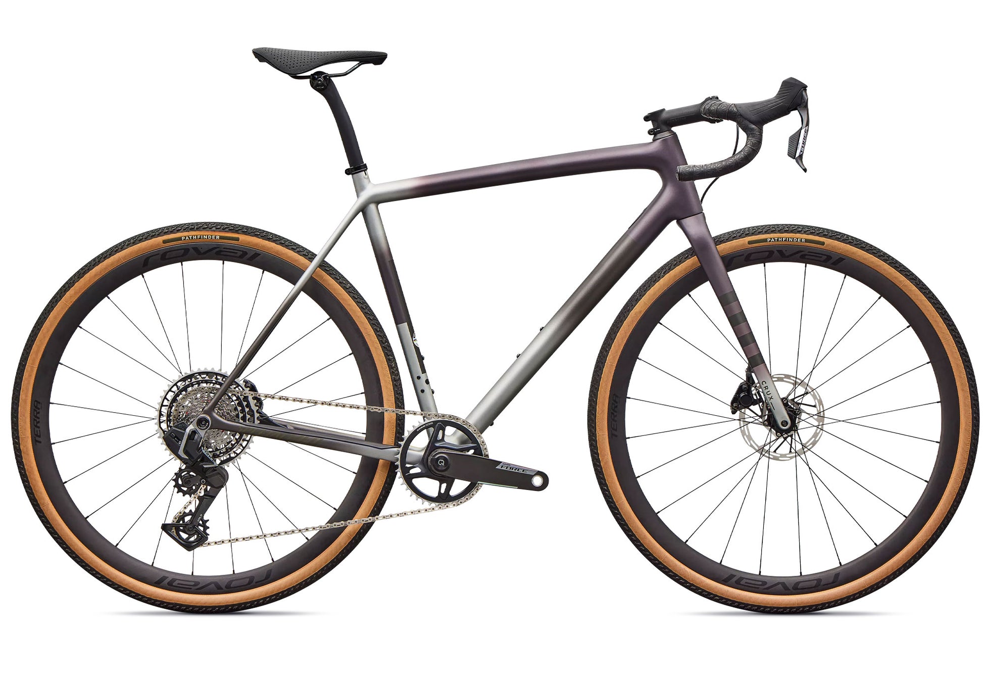 2026 Specialized Crux Pro SRAM Force XPLR AXS, Nebula Metallic image 2
