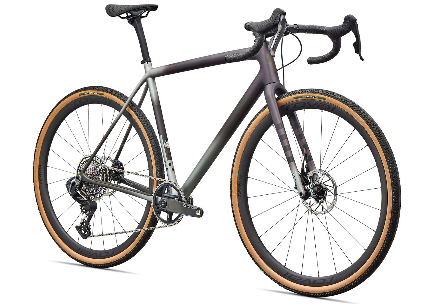 2026 Specialized Crux Pro SRAM Force XPLR AXS, Nebula Metallic image 1