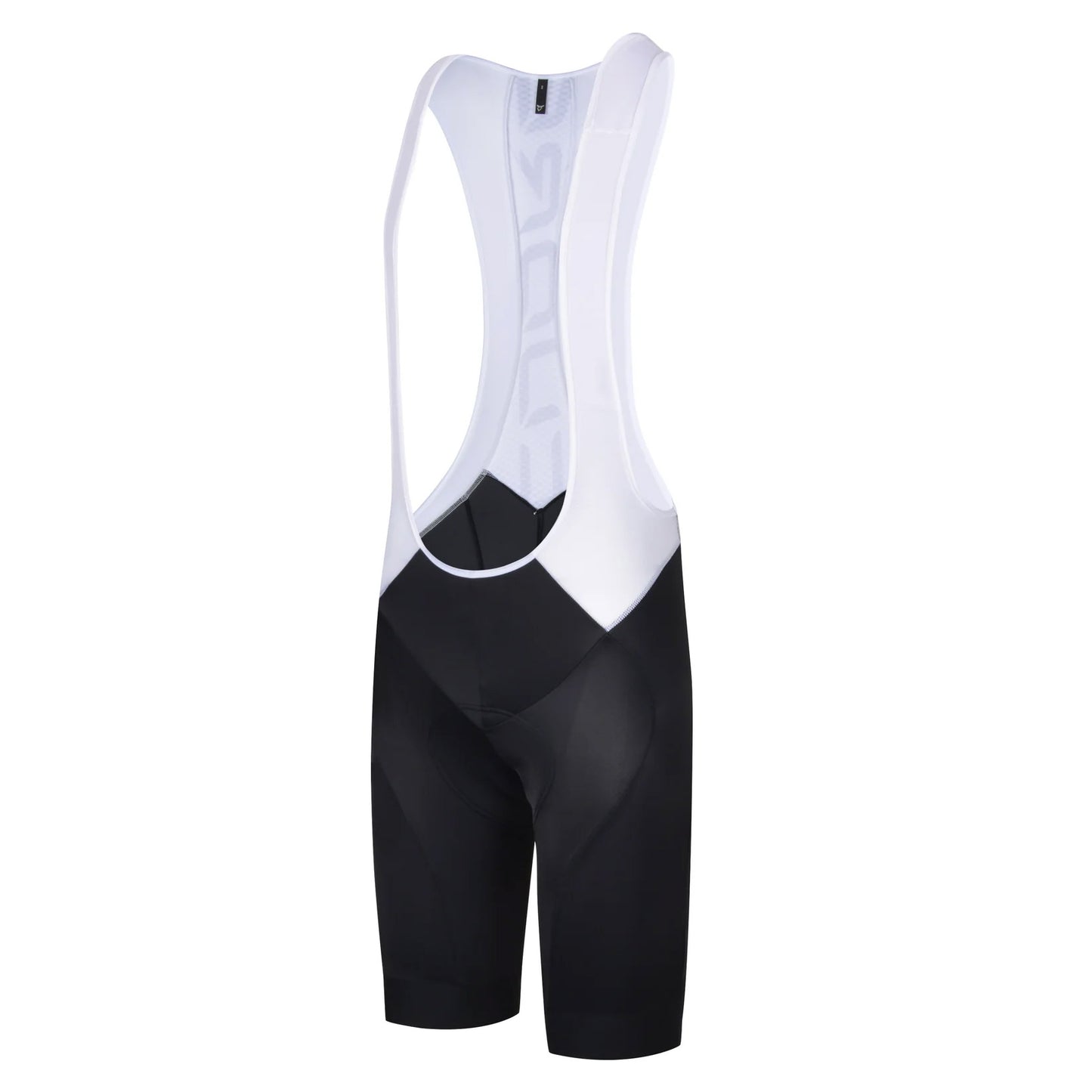 Cuore Men's Silver Bib Shorts Black / White image 1
