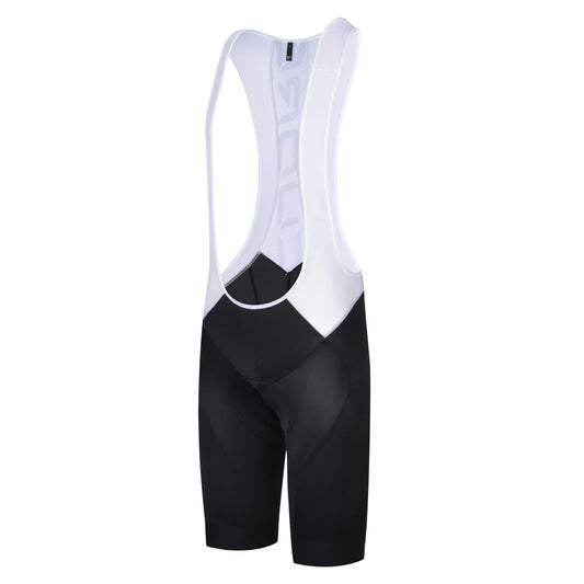 Cuore Men's Silver Bib Shorts Black / White image 1