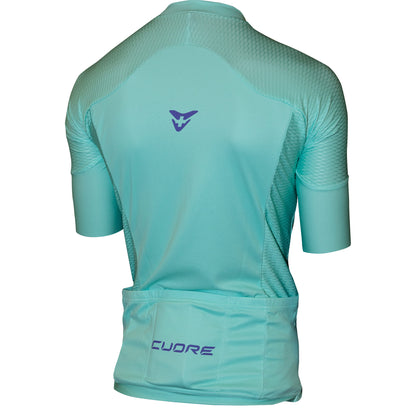 Cuore Men's Gold Comp Short Sleeve Jersey - Mint