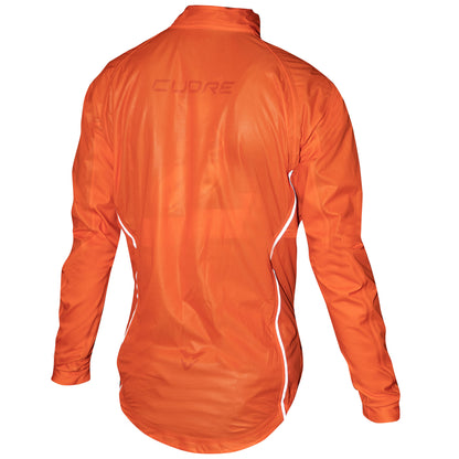 Cuore Unisex Intermediate Shield Cycling Rain Jacket - Orange
