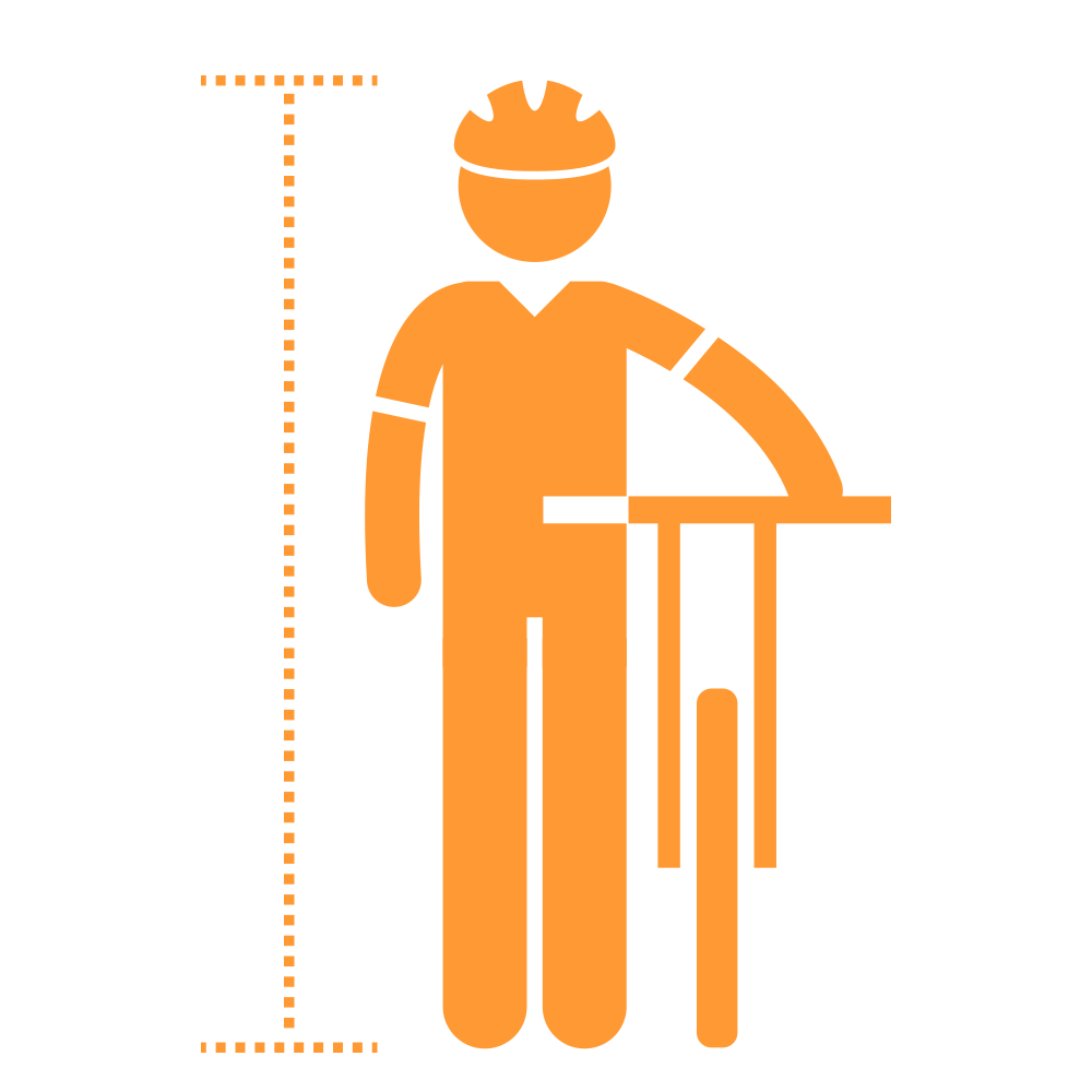 Bicycles for rider height 175 - 185cm