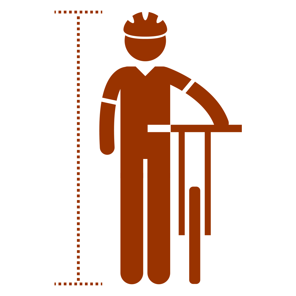 Bicycles for rider height 185 - 200cm or more