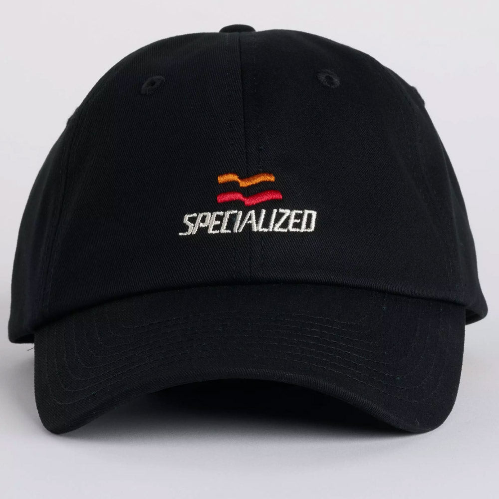 Specialized Flag Graphic 6-Panel Dad Hat - Black image 1