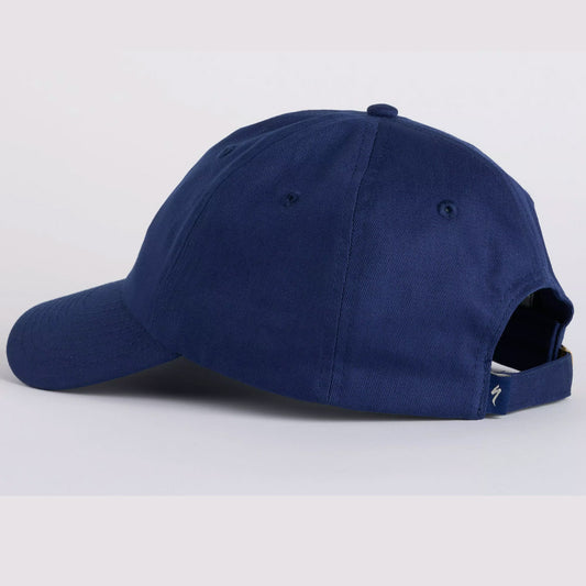 Specialized Flag Graphic 6-Panel Dad Hat - Deep Marine