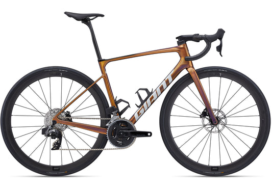 2025 Giant Defy Advanced Pro 1 Men's Road Bike, Meteor Storm image 1