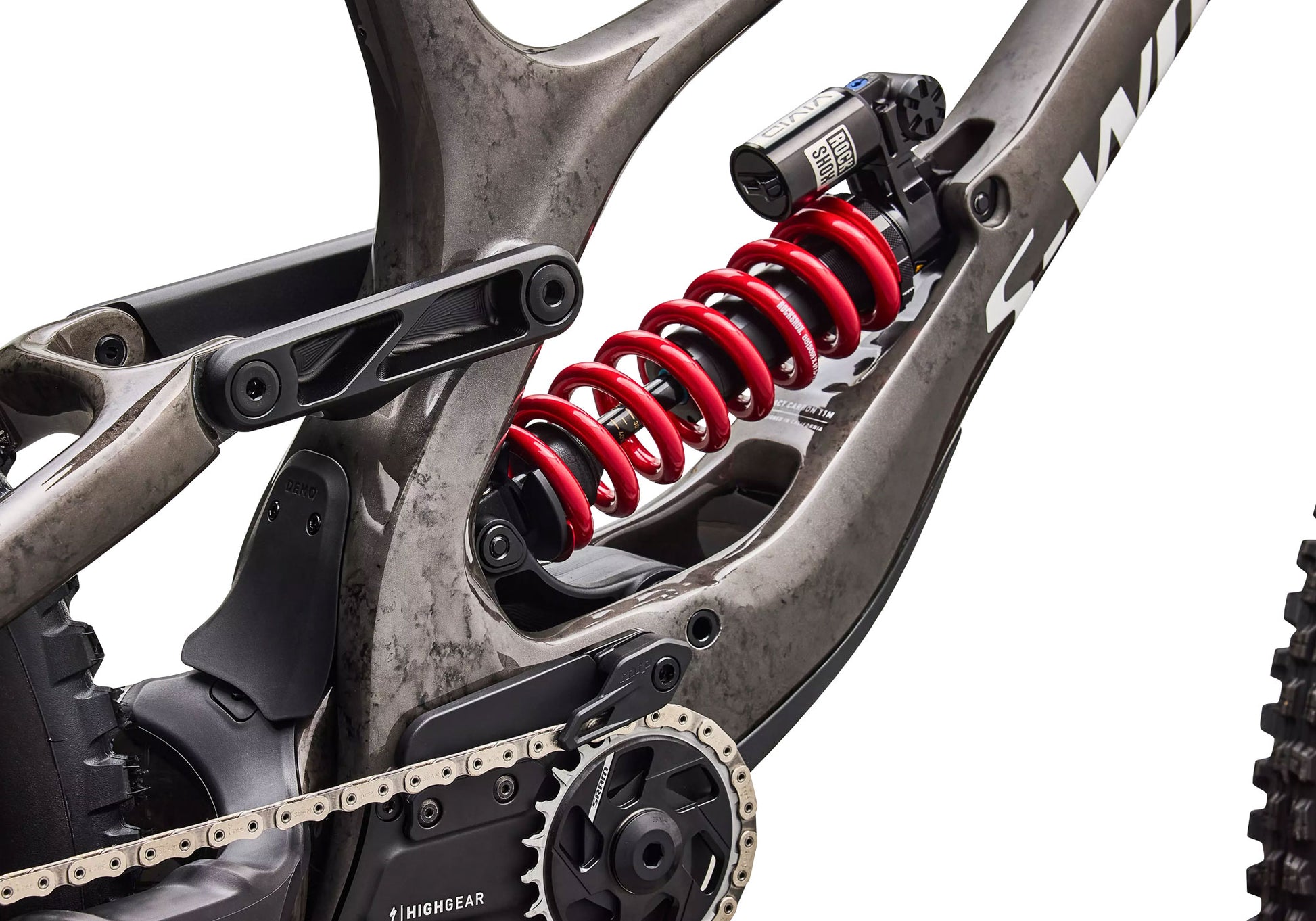 2027 Specialized S-Works Demo 11 Gloss Charcoal image 4