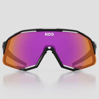 Koo Demos Cycling Sunglasses - Black / Photochromic Fuchsia Mirror OEY00005-971  image 3