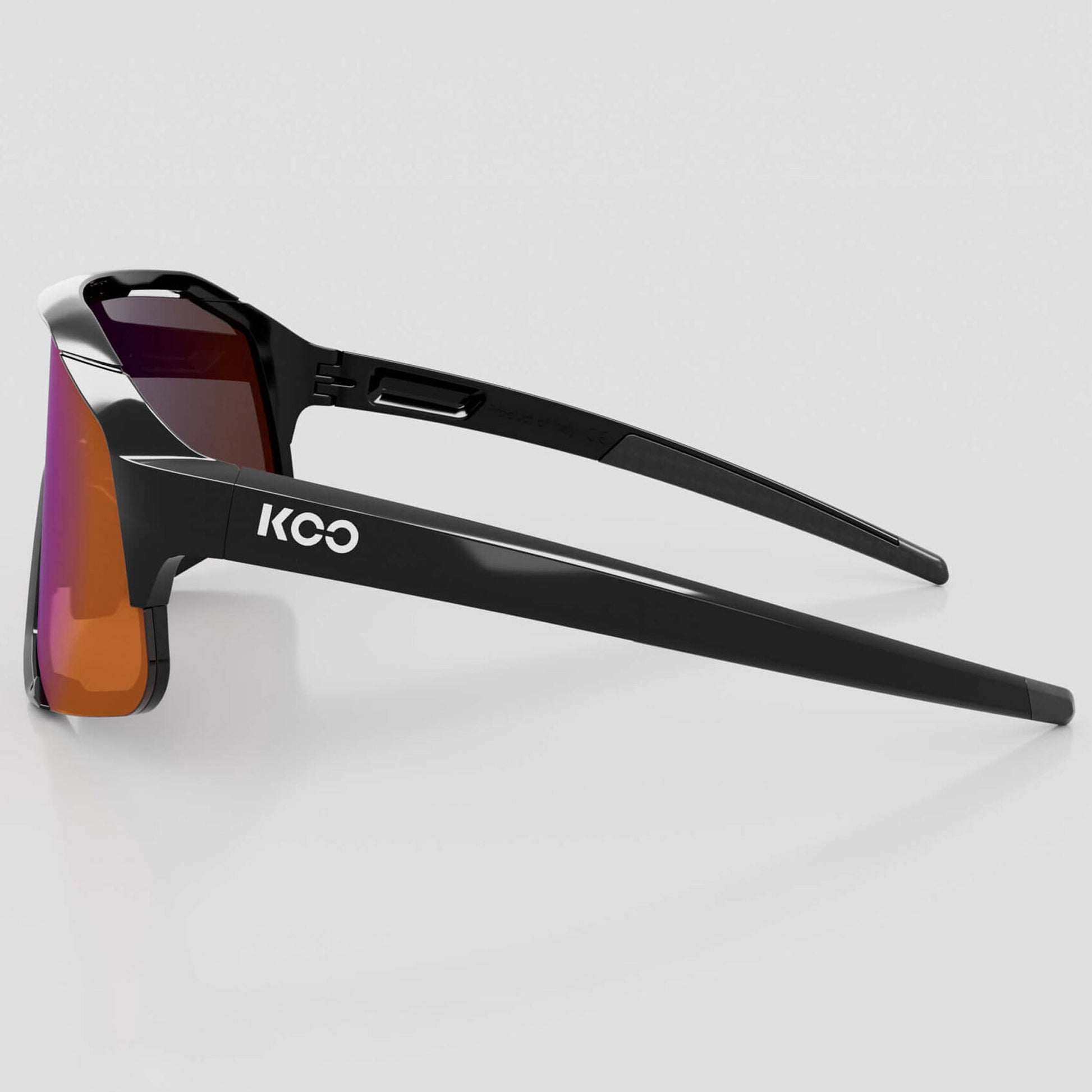 Koo Demos Cycling Sunglasses - Black / Photochromic Fuchsia Mirror OEY00005-971  image 2