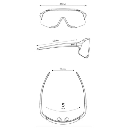 Koo Demos Red Bull Bora-Hansgrohe Blue/Silver with Turquoise Mirror Lens OEY00005.826-HYDRO image 4