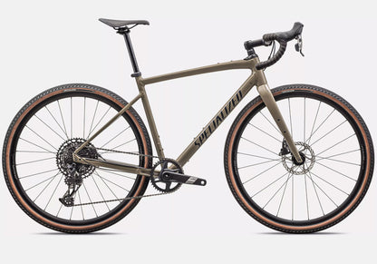 2025 Specialized Diverge Comp E5 Gloss Taupe/ Slate Side