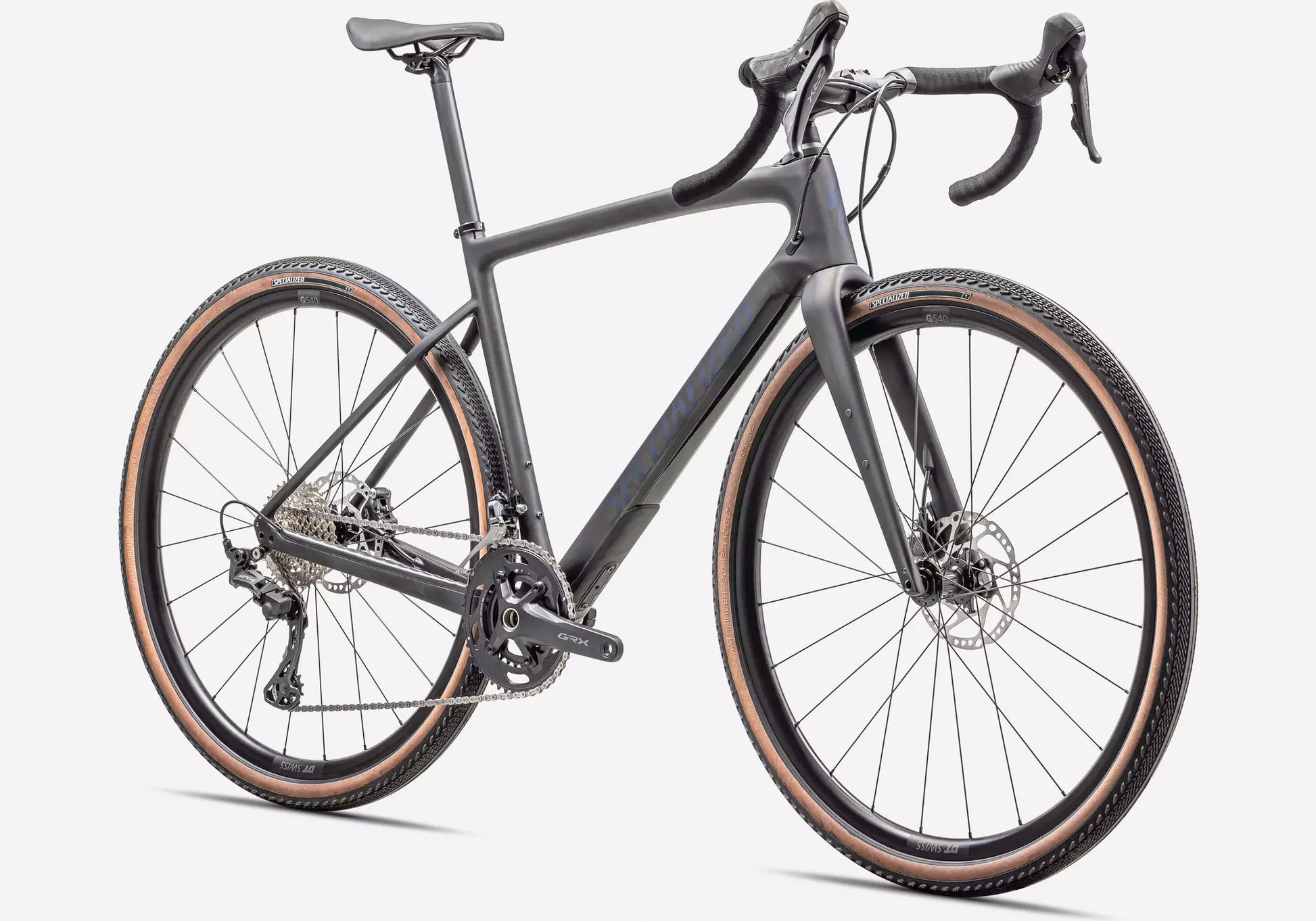 2024 Specialized Diverge Sport Carbon, Satin Carbon/Blue Onyx