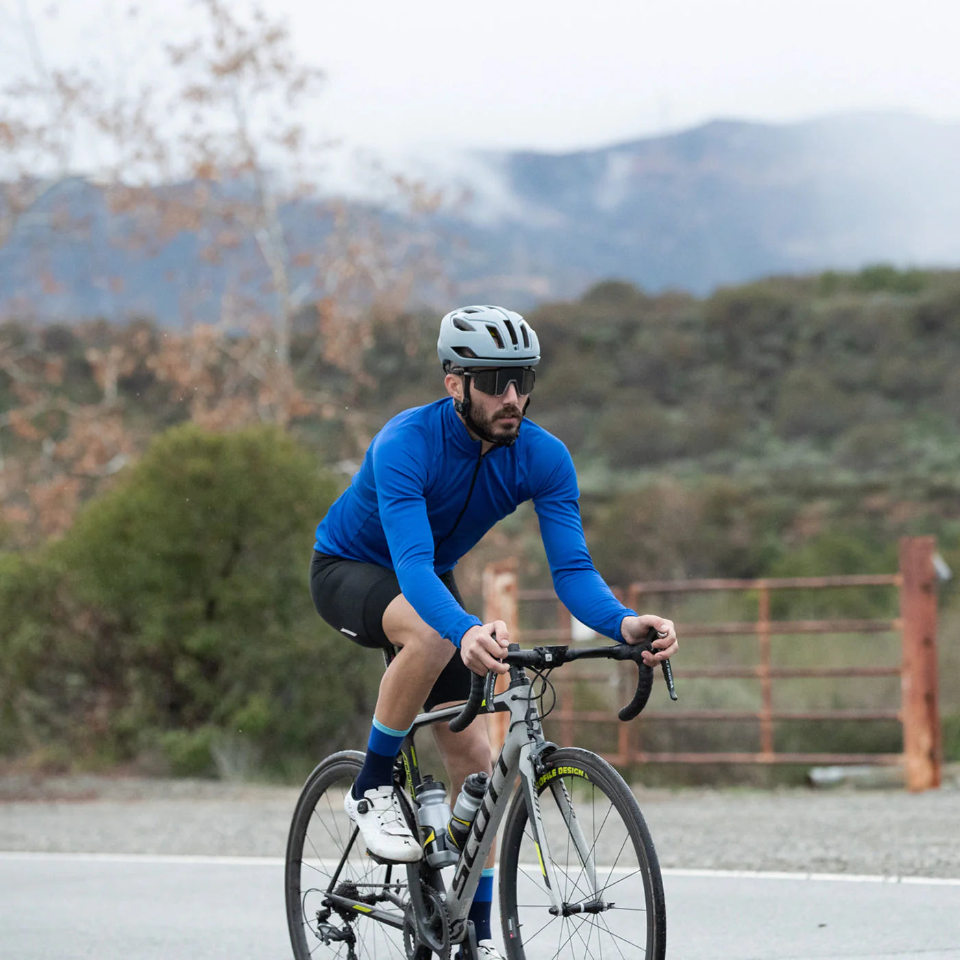 Bellwether Men's Draft Long Sleeve Cycling Jersey - Royal image 5