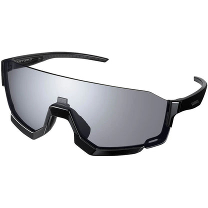 Shimano Aerolite 2 Cycling Sunglasses, Black with Photochromic Grey Lens image 1