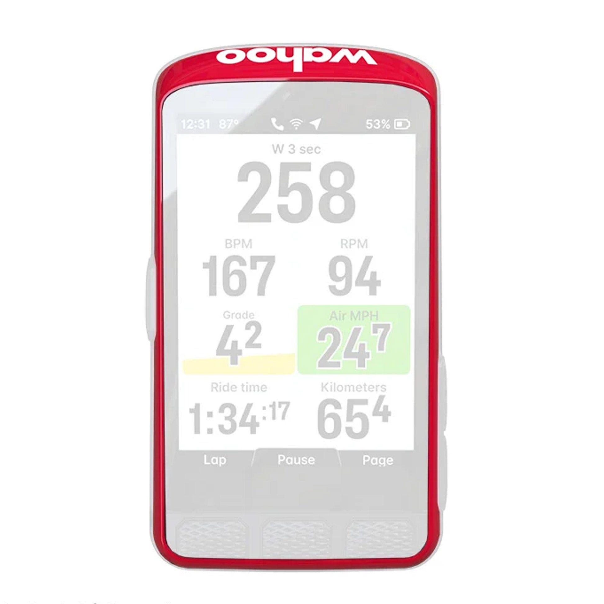 Wahoo Elemnt Ace Accessory Trim - Red image 3