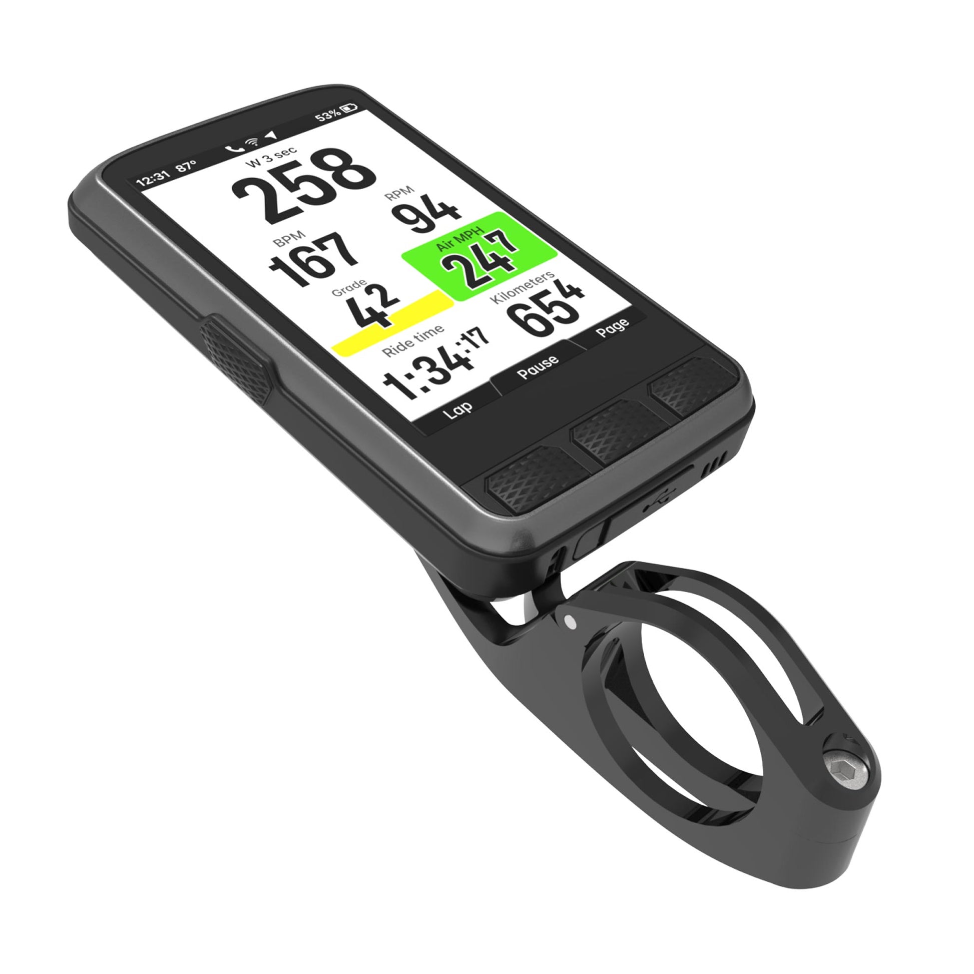 Bike Computer Wahoo Gps Tracker Wahoo Live Elemnt Bolt Live