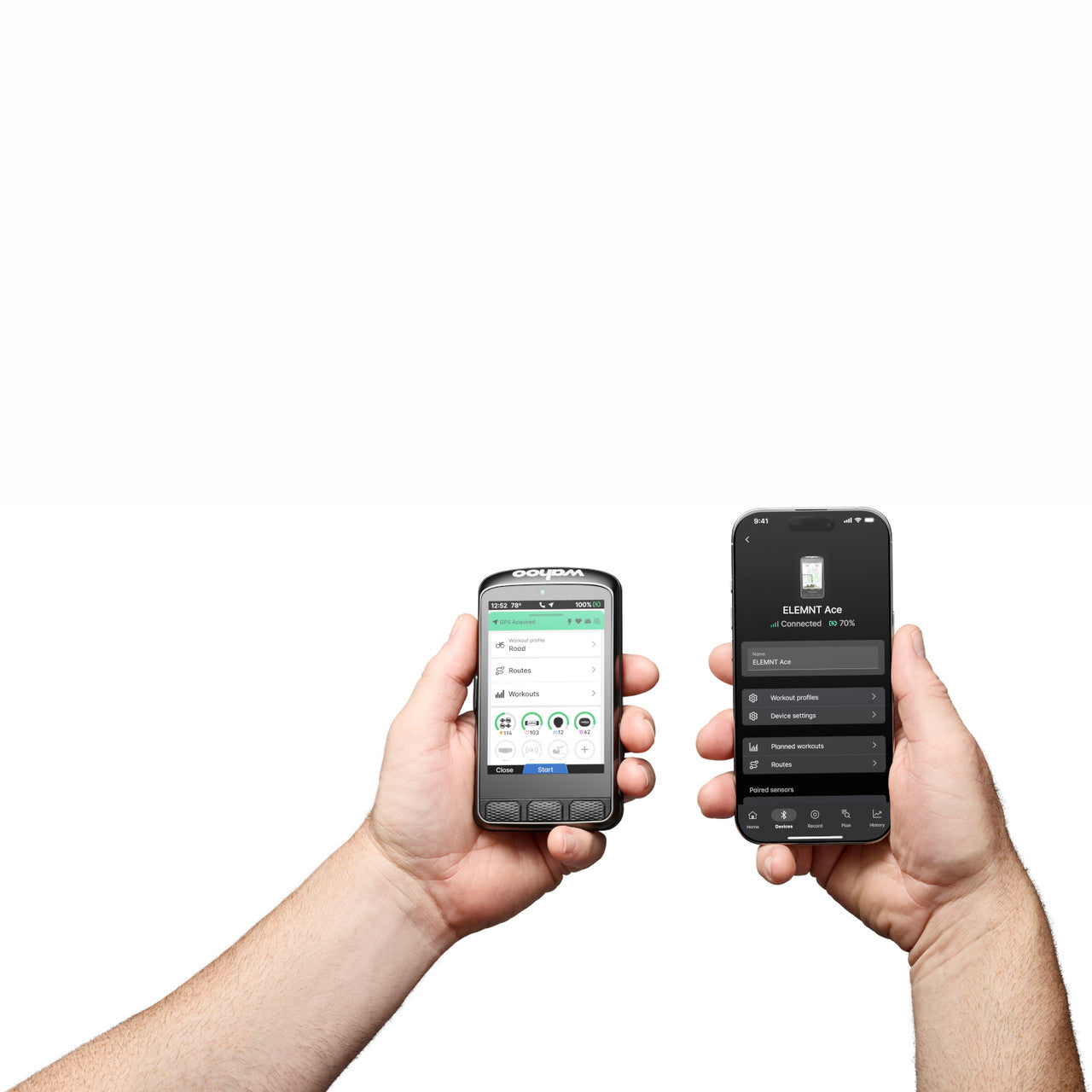 Wahoo Elemnt Ace Bicycle Computer Bundle with FREE Trackr Radar Rear Light worth $349.95