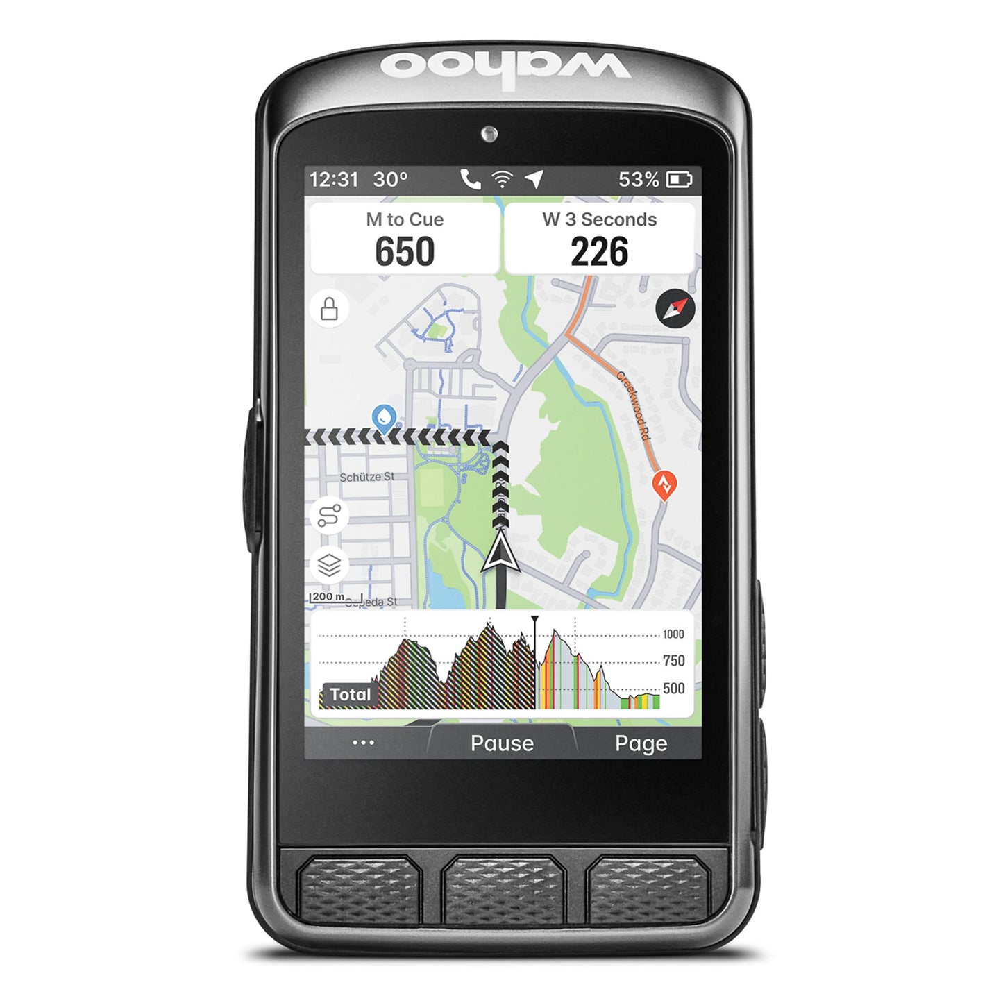 Wahoo Elemnt Ace GPS Bike Computer navigation