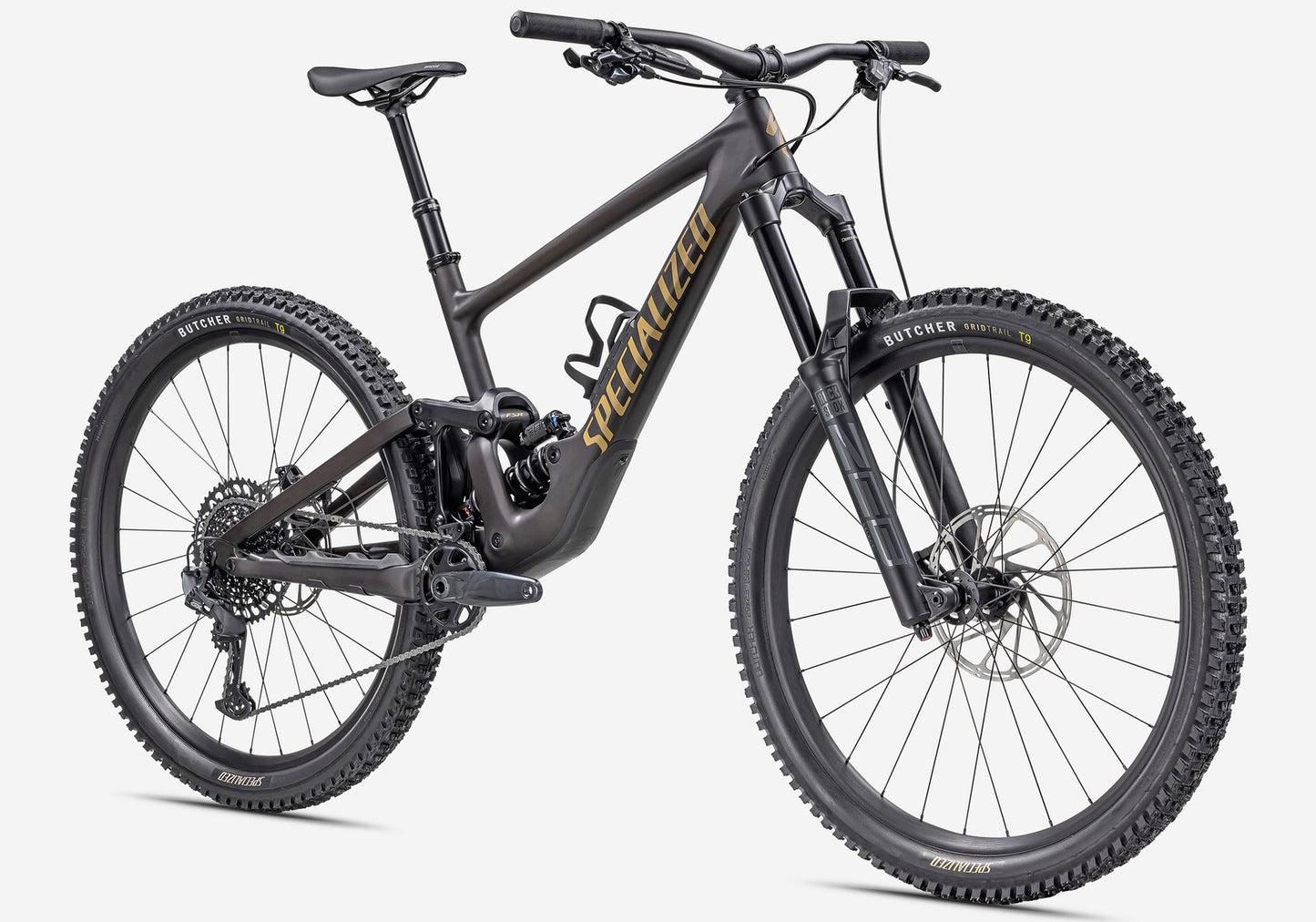 2024 Specialized Enduro Comp, Unisex Mountain Bike, Satin Brown Tint/Harvest Gold