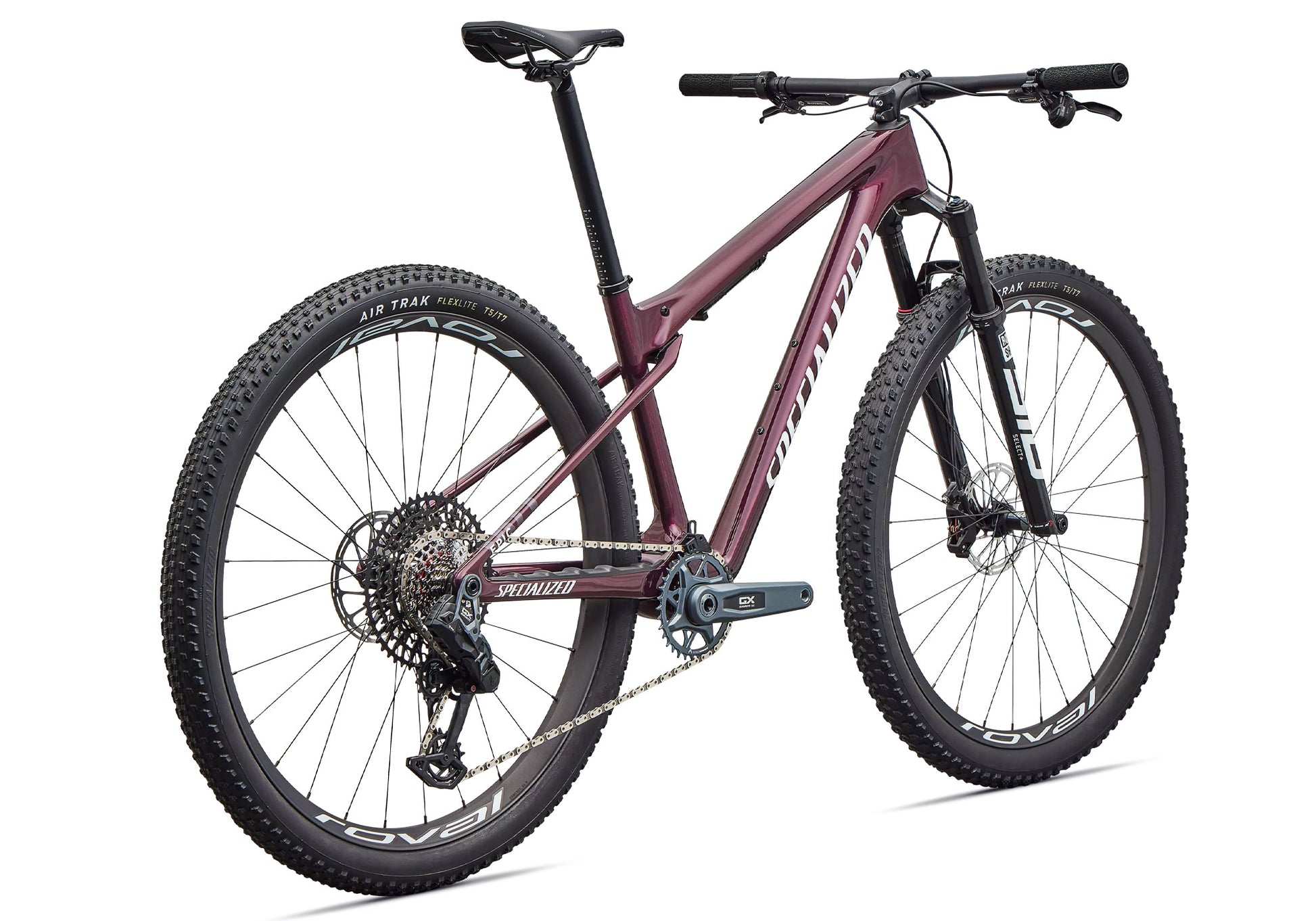 2026 Specialized Epic World Cup Expert Unisex Mountain Bike, Gloss Bordeaux Metallic/White image 2