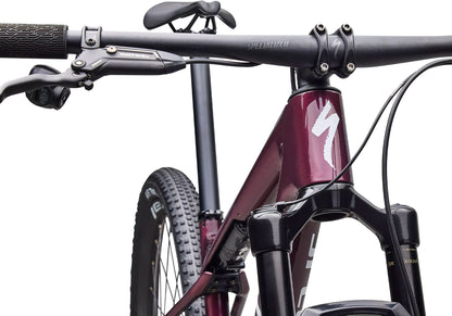 2026 Specialized Epic World Cup Expert Unisex Mountain Bike, Gloss Bordeaux Metallic/White image 4