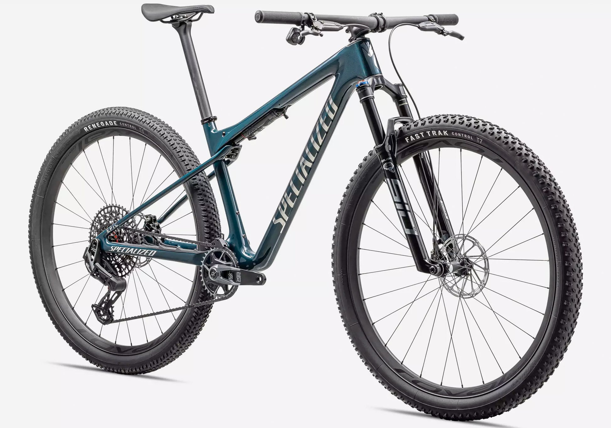 2024 Specialized Epic World Cup Pro, Gloss Deep Lake Metallic