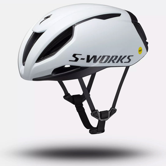 Specialized S-Works Evade 3 Road Helmet, White/Black image 1
