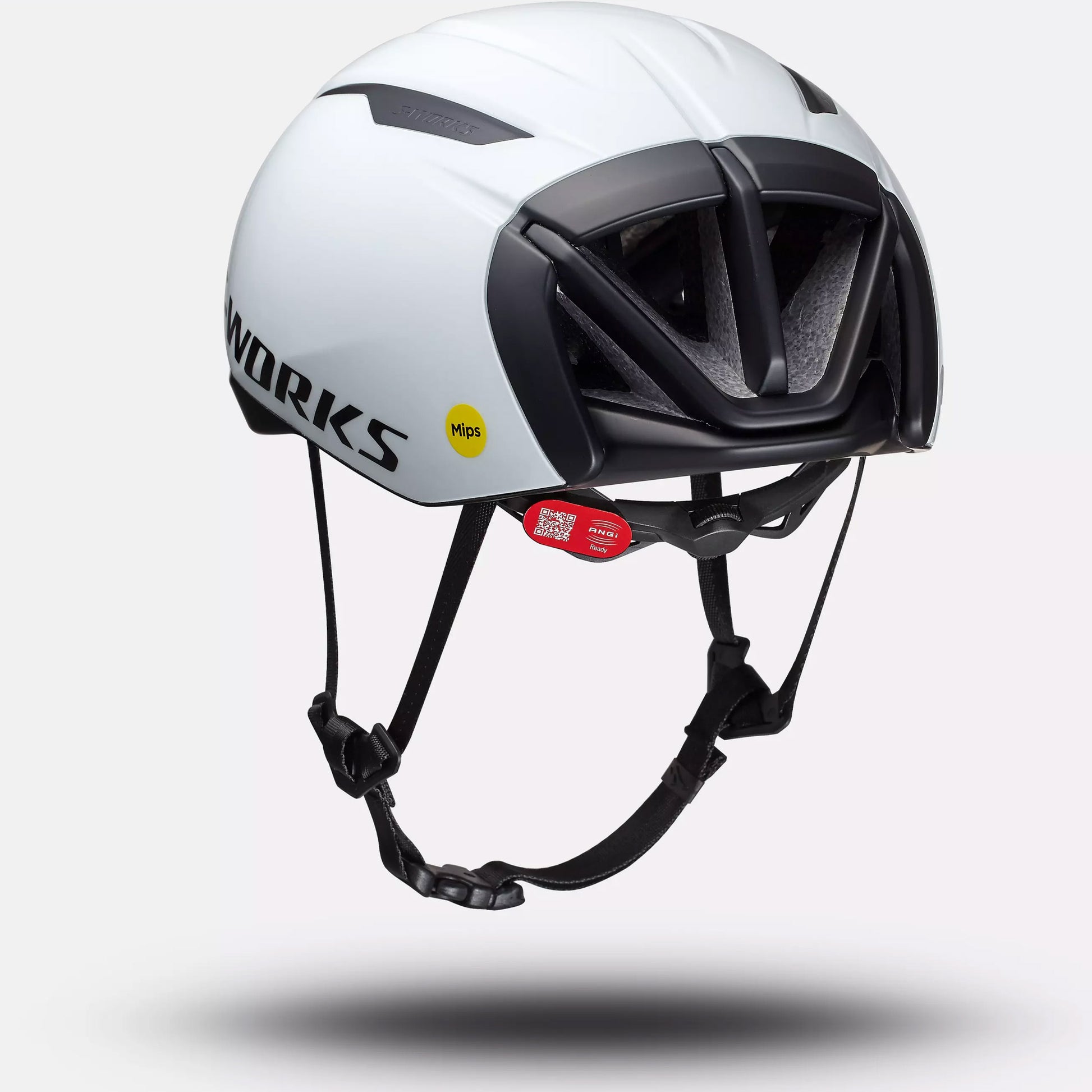 Specialized S-Works Evade 3 Road Helmet, White/Black image 2