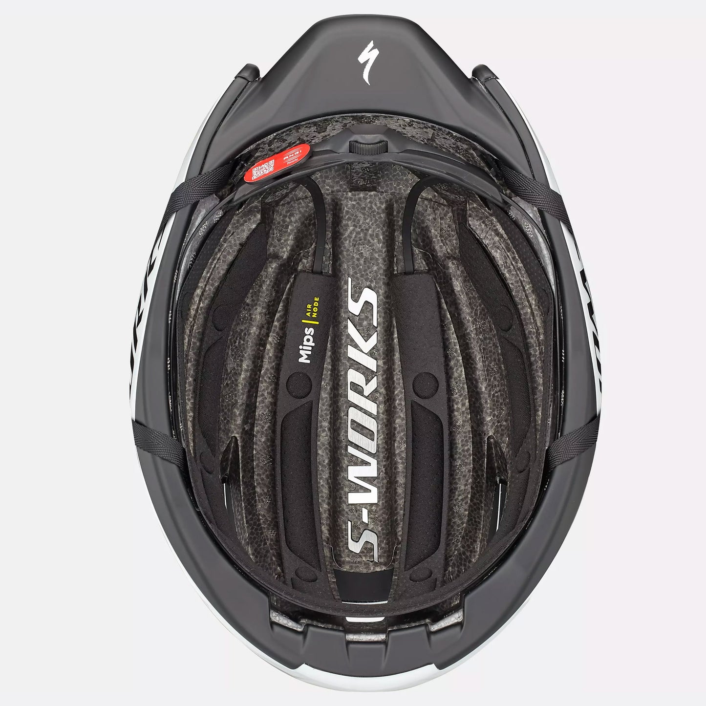 Specialized S-Works Evade 3 Road Helmet, White/Black image 4