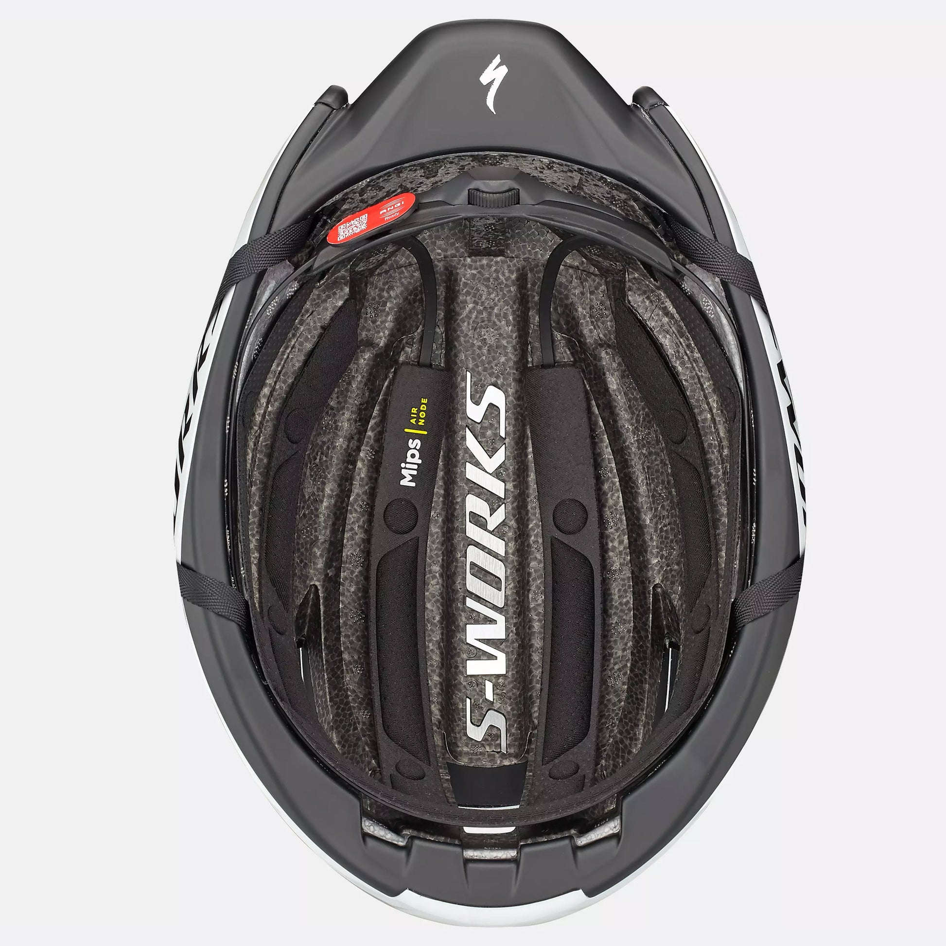 Specialized S-Works Evade 3 Road Helmet, White/Black image 4
