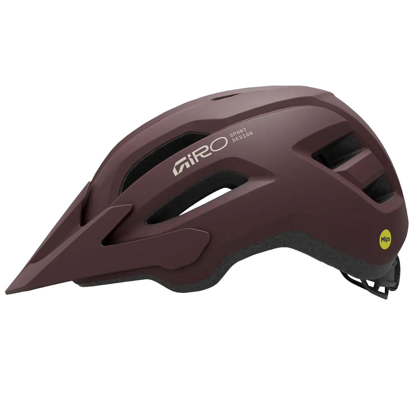 Giro Fixture II MTB/Commuting Helmet 50-57cm - Matt Dark Maroon image 2