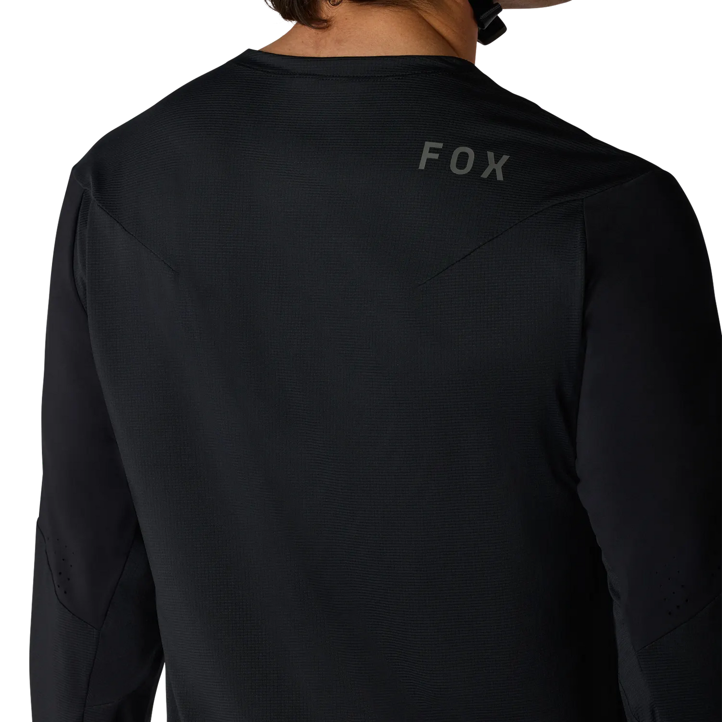 2027 Fox Flexair Men's Long Sleeve Men's Mountain Bike Jersey - Black image 5