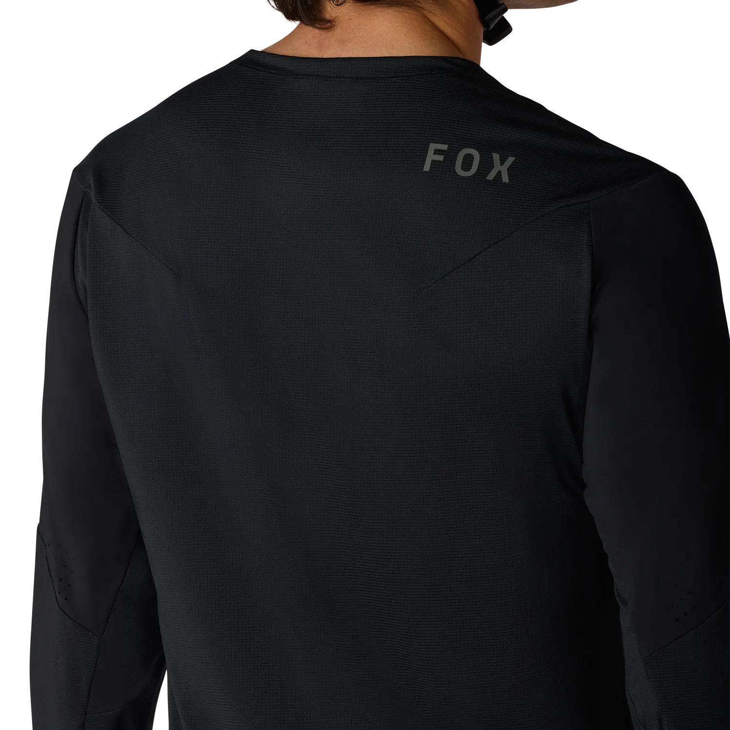 2027 Fox Flexair Men's Long Sleeve Men's Mountain Bike Jersey - Black image 5