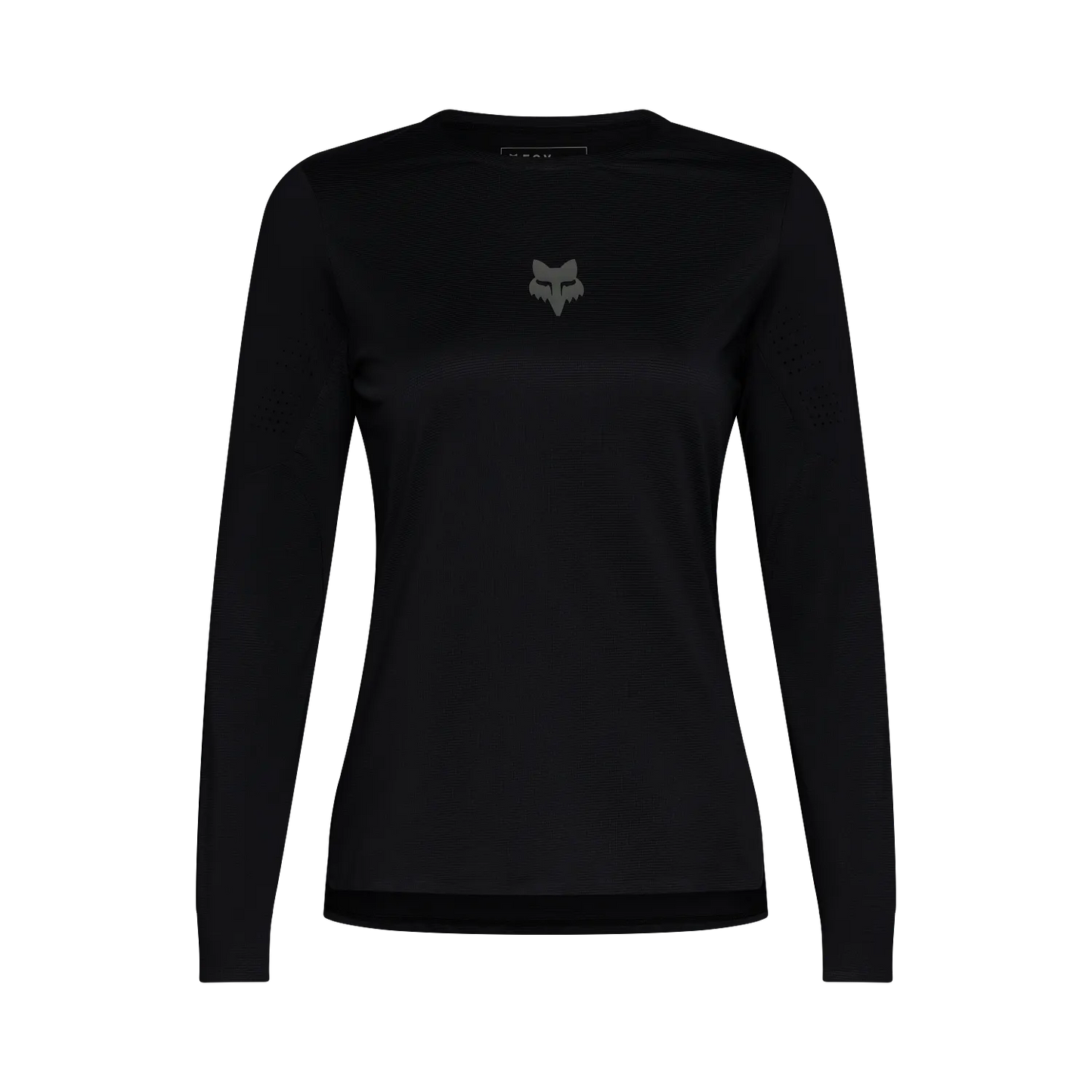 2027 Fox Flexair Women's Long Sleeve Mountain Bike Jersey - Black image 1