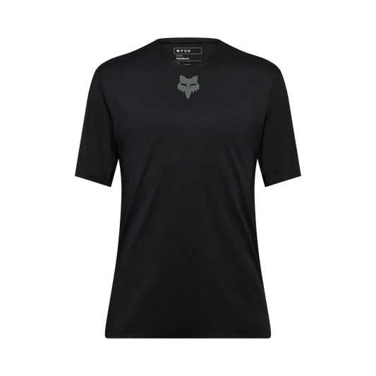 2027 Fox Flexair Men's Short Sleeve Men's Mountain Bike Jersey - Black image 1
