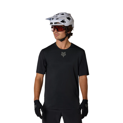 2027 Fox Flexair Men's Short Sleeve Men's Mountain Bike Jersey - Black image 3