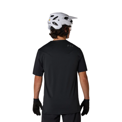 2027 Fox Flexair Men's Short Sleeve Men's Mountain Bike Jersey - Black image 4
