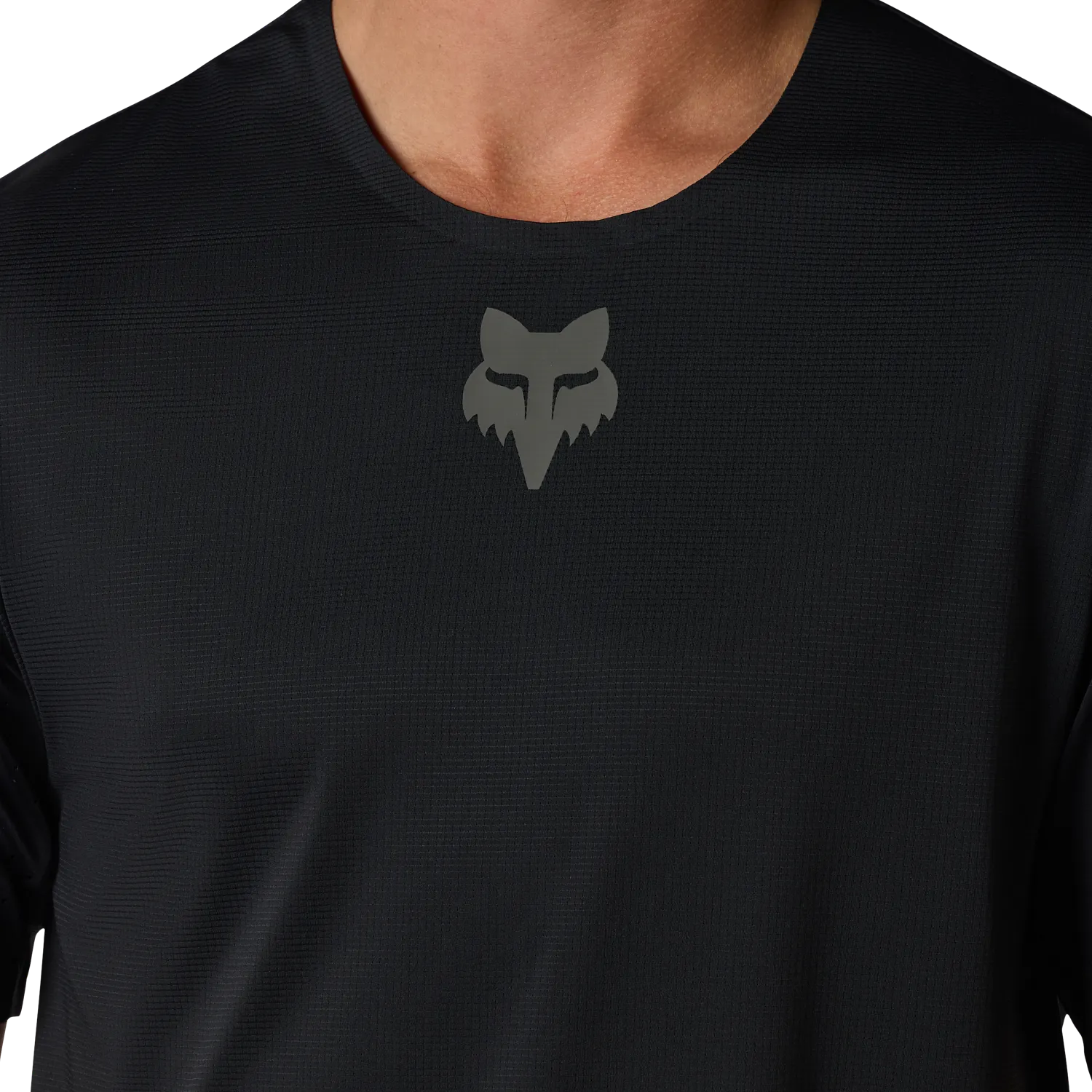 2027 Fox Flexair Men's Short Sleeve Men's Mountain Bike Jersey - Black image 6