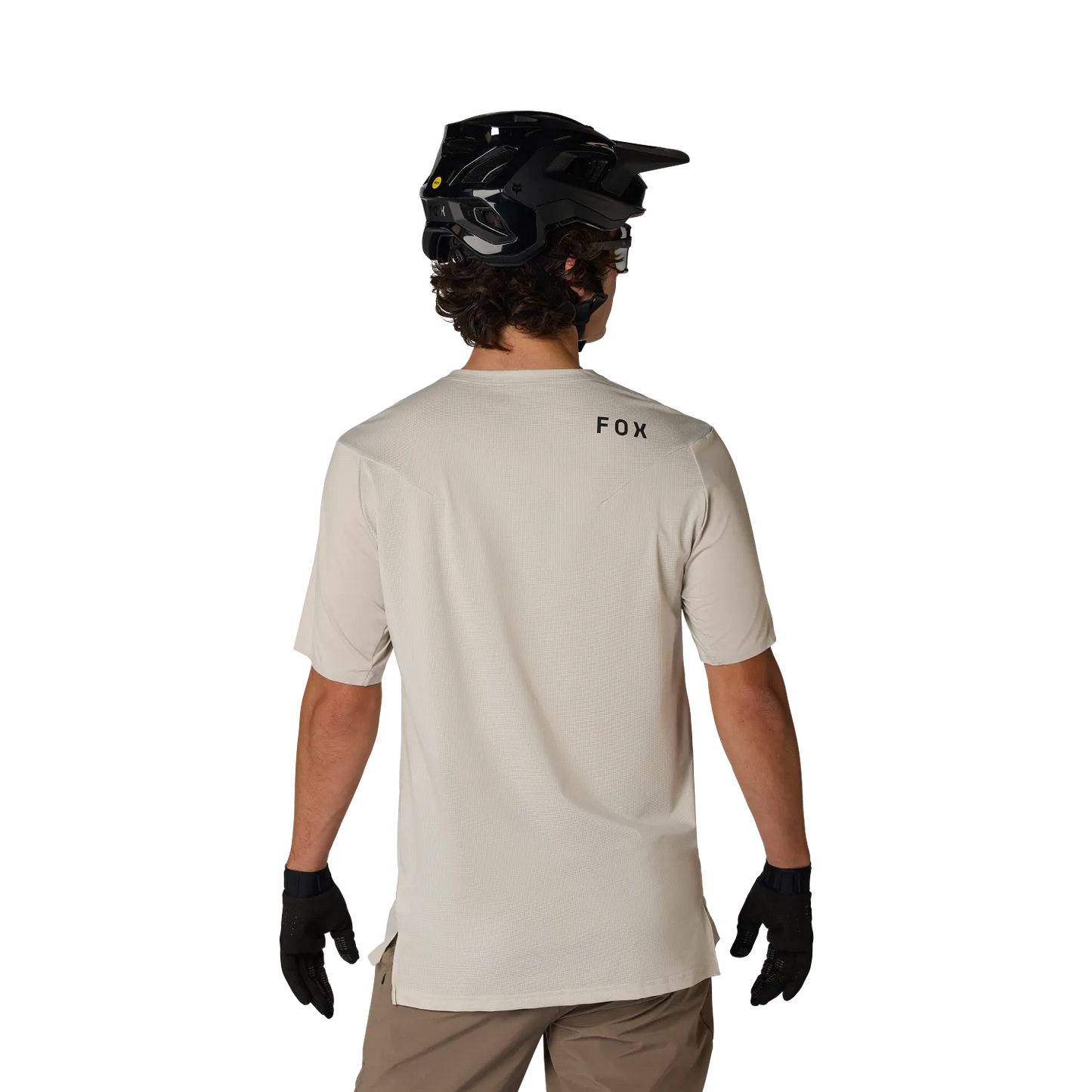 2027 Fox Flexair Men's Short Sleeve Men's Mountain Bike Jersey - Chalk image 4