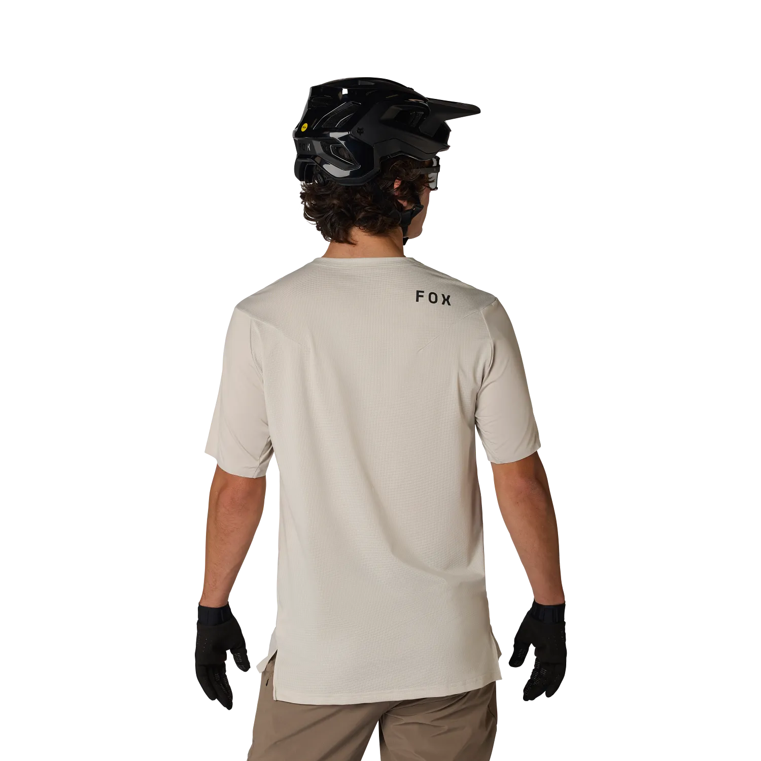 2027 Fox Flexair Men's Short Sleeve Men's Mountain Bike Jersey - Chalk image 4