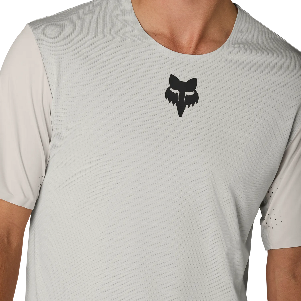 2027 Fox Flexair Men's Short Sleeve Men's Mountain Bike Jersey - Chalk image 6