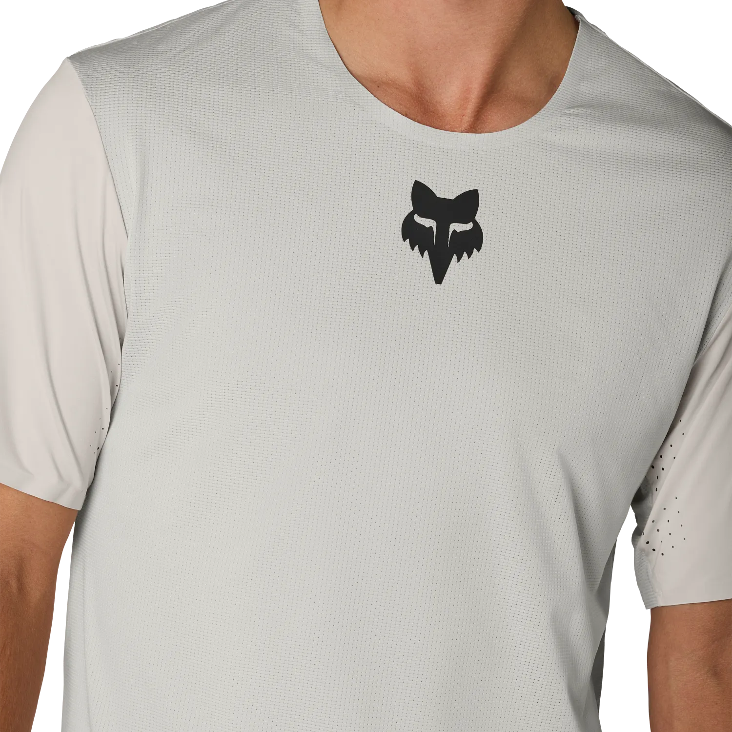 2027 Fox Flexair Men's Short Sleeve Men's Mountain Bike Jersey - Chalk image 6