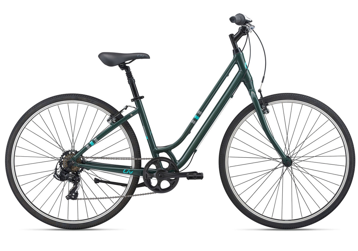Giant Liv Flourish 4 Women's Urban Bike, Trekking Green image 2