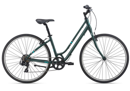 Giant Liv Flourish 4 Women's Urban Bike, Trekking Green image 2